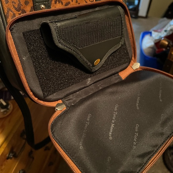 Suede Cheetah Crossbody Bag - Picture 6 of 8